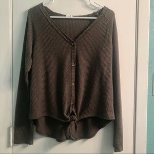 Ladies Large Knit Blouse